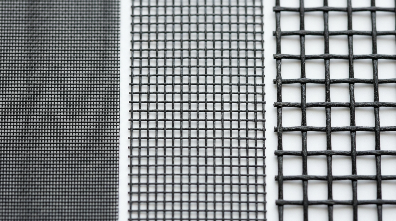 메쉬 간격 0.3mm·0.4mm·0.6mm, 눈에 보이는 차이가 성능을 결정합니다.